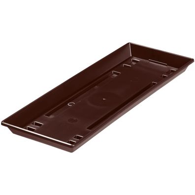 Geli Balkonkasten Untersetzer Standard Braun 40 cm - Kunststoff