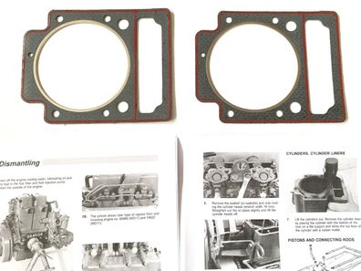 Zylinderkopfdichtung Workshop Manual für Volvo Penta MD11C MD11D Motor Engine
