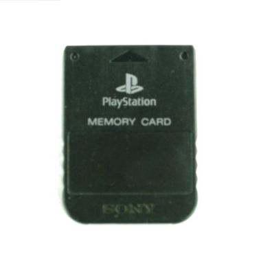 Original Playstation 1 - Ps1 - Psx Memory Card - Speicherkarte in Schwarz mit 1Mb