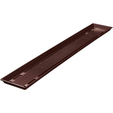Geli Balkonkasten Untersetzer Standard Braun 100 cm - Kunststoff