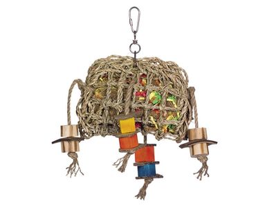 Nobby Cage Toy, Seegras Tasche 29 x 21 cm Vogel Spielzeug Käfig