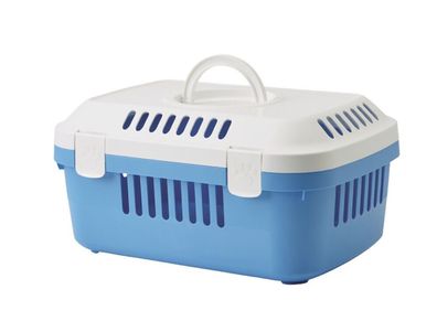 Nobby Transportbox Discovery Compactblau 48,5 x 33 x 23,5cm Nager Kitten Box