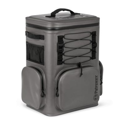 Petromax Kühlrucksack 27 Liter Dunkelgrau - 8 Tage Passive Kühlung ohne Strom / Wass