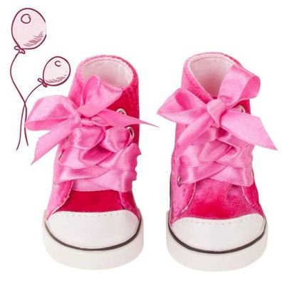 Götz Boutique Schuhe - Sneaker pink velvet Gr. 42-50 cm