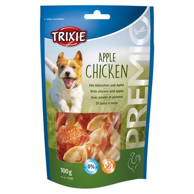 Trixie Premio Apple Chicken 100 g, Hundesnack Huhn Hund Dog Snack Leckerlie*