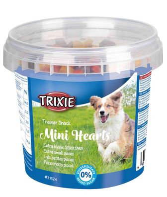 Hundesnack Trixie Trainer Snack Mini Hearts Belohnung Leckerli klein weich Soft