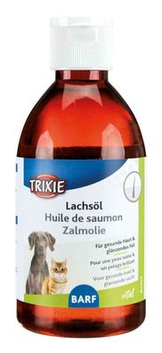 Trixie Lachsöl Hunde und Katzen BARF Nahrungsergänzung 500 ml