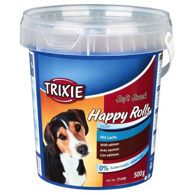 Trixie Soft Snack Happy Rolls 500 g, Hundesnack leckerlies Snack Hund Dog