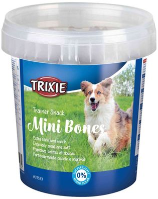 Hundesnack Trixie Trainer Snack Mini Bones Belohnung Leckerli weich soft 500 g