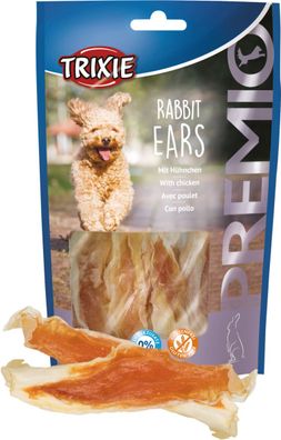Hasenohren mit Hühnchen 80g Premio Rabbit Ears Trixie Snack