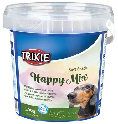 500g Soft Snack Happy Mix Dog Hund Energie Futter