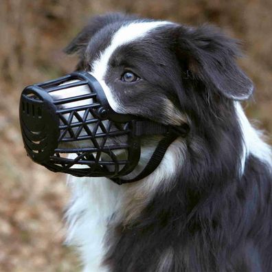 Trixie Hunde Maulkorb Kunststoff, div. Größen, lässt genügend Platz zum Hecheln