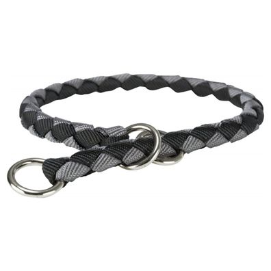 Trixie Hunde Zug-Stopp-Halsband Cavo schwarz/ grafit XS-S S M M-L L XL