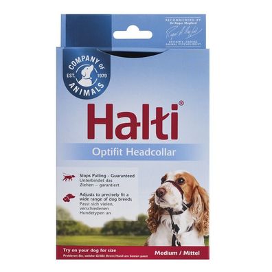 Company of AnimalsHalti Optifit Halsband Hund Dog Ausbildungshalter mittel