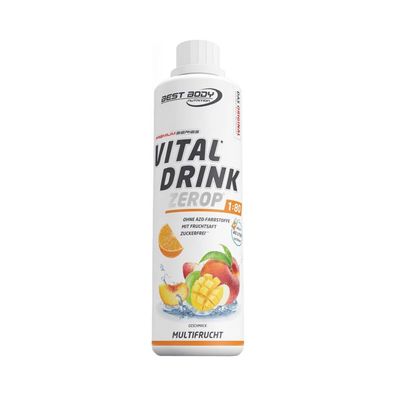 Best Body Nutrition Vital Drink Zerop (500ml) Multifruit