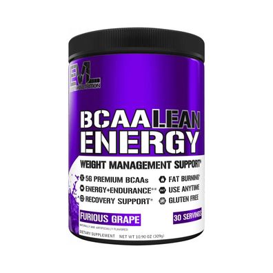 EVL Nutrition BCAA Lean Energy (30 serv) Furious Grape