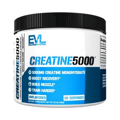 EVL Nutrition Creatine 5000 (150g) Unflavoured