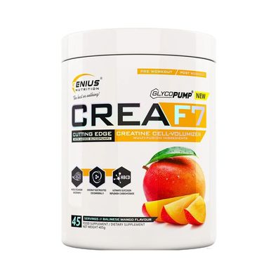Genius Nutrition CreaF7 (405g) Balinese Mango