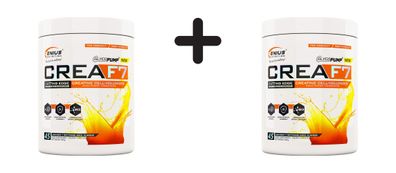 2 x Genius Nutrition CreaF7 (405g) Nectarine Juice