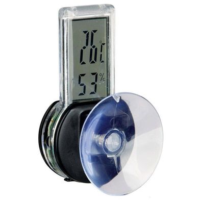 Trixie Digital-Thermo-/ Hygrometer, mit Saugnapf Terrarium Reptilien