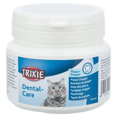 Trixie Plaque-Stopper 70g für Katzen gegen Zahnstein Zahnbelag ersetzt Zahnpasta