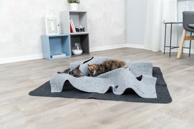 Trixie Cat-Activity Adventure Carpet Strategiespiel Katze 99 x 99cm