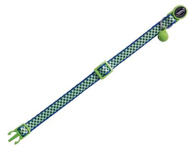 Nobby Katzenhalsband "Design Green" Katze Cat Halsband Nylon
