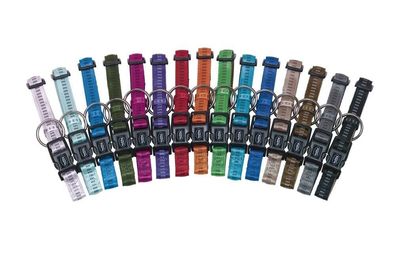 Nobby Halsband SOFT GRIP XS/ XS-S/ S-M/ M-L/ L-XL alle Farben - Nylon Hundehalsband