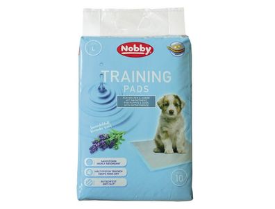 Nobby Training PadsLavendel; 10 St.; L ; 60 x 60 cm Hund Dog Welpen Puppy