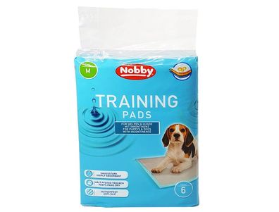 Nobby Training Pads6 St., L - 62,5 x 48 cm Hund Dog Welpen Puppy