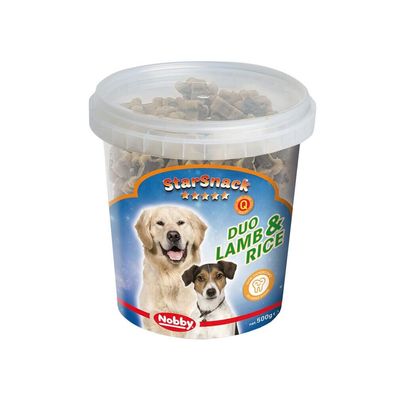 Nobby StarSnack "Duo Lamb & Rice"Dose 500 g Hund Dog Snack