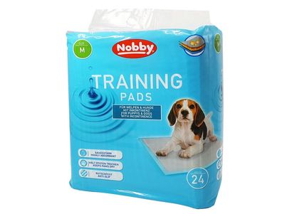 Nobby Training Pads 24 St., L - 62,5 x 48 cm Hund Dog Welpen Puppy