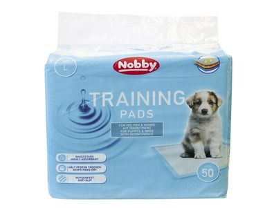 Nobby Training Pads 50 St.; L ; 60 x 60 cm Hund Dog Welpen Puppy