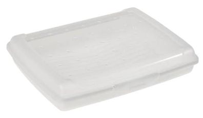 Keeeper Luca Snack Box 12 x 16,5 x 3,5 cm transparent weiß