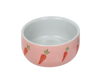 Nobby Nager Keramik Napf "Wortel"pink ? 11 x 4,5 cm, 0,3 l