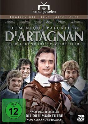 DArtagnan - BOX (DVD) TV-Vierteiler Min: 360/ DD/ VB 2DVDs