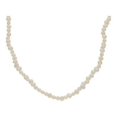 JuwelmaLux Perlenkette 925/000 Sterling Silber mit Süßwasser Zuchtperlen...
