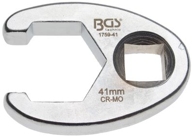 BGS technic Hahnenfußschlüssel | Antrieb Innenvierkant 20 mm (3/4") | SW 41 mm