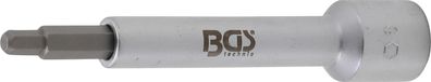 BGS technic Bit-Einsatz | Antrieb Innenvierkant 12,5 mm (1/2") | Innensechskant 6 mm