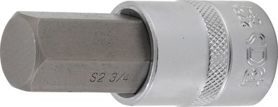 Bit-Einsatz | Länge 70 mm | Antrieb Innenvierkant 12,5 mm (1/2") | Innensechskant 3/4