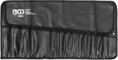 BGS technic Rolltasche für Werkzeug mit 15 Fächern | 660 x 320 mm | leer