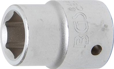 Steckschlüssel-Einsatz Sechskant | Antrieb Innenvierkant 20 mm (3/4") | SW 21 mm