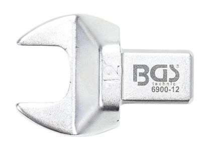 BGS technic Einsteck-Maulschlüssel | 12 mm | Aufnahme 9 x 12 mm