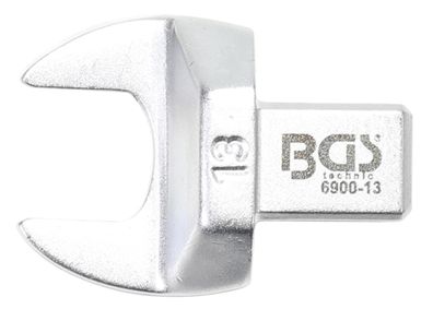 BGS technic Einsteck-Maulschlüssel | 13 mm | Aufnahme 9 x 12 mm