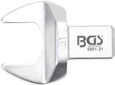 BGS technic Einsteck-Maulschlüssel | 21 mm | Aufnahme 14 x 18 mm