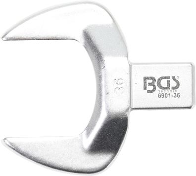 BGS technic Einsteck-Maulschlüssel | 36 mm | Aufnahme 14 x 18 mm