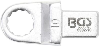 BGS technic Einsteck-Ringschlüssel | 10 mm | Aufnahme 9 x 12 mm