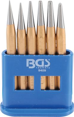 BGS technic Durchtreiber-/ Körner-Satz | 120 mm | 1 - 5 mm | 6-tlg.