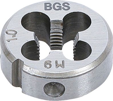 BGS technic Gewindeschneideisen | M9 x 1,0 x 25 mm