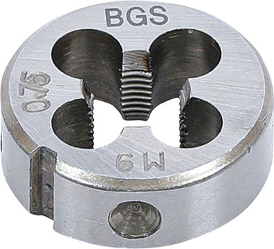 BGS technic Gewindeschneideisen | M9 x 0,75 x 25 mm